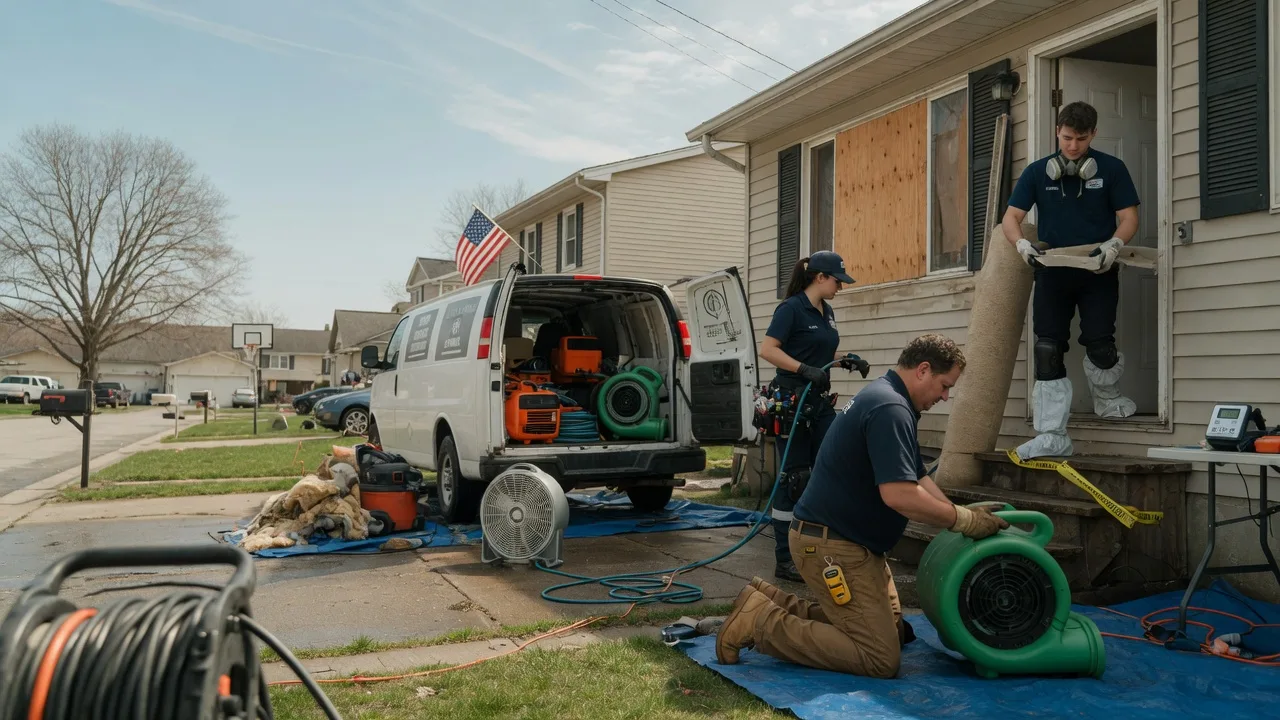 Water Damage Restoration in Wilkesville, OH near me